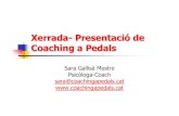 Presentació de Coaching a Pedals