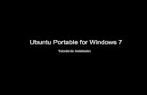 Portable Ubuntu for Windows 7