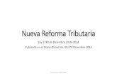 Ahm ofi 150101 presentacion reforma tributaria