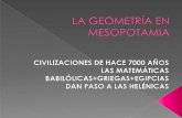 La geometría en mesopotamia