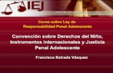 Clase sobre Ley de Responsabilidad Penal Adolescente Convención sobre Derechos del Niño Instrumentos Internacionales y Justicia Penal Adolescente Francisco Estrada Chile