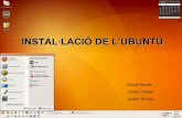 Instal·lació de l’ubuntu