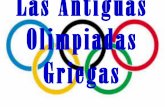 Las antiguas olimpiadas griegas