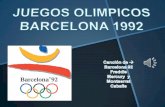 JUEGOS OLIMPICOS BARCELONA 1992