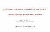 Presentación "A 10 años de la crisis de 2002"