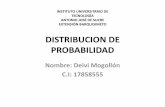 Distribucion de probabilidad
