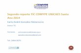 Segundo reporte TIC CDMYPE UNICAES Santa Ana 2014