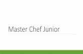 Los Alimentos-Master Chef Junior