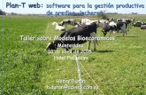 Plan-T web: software orientado a la evaluación de estrategias productivas en sistemas lecheros pastoriles.