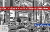Smart cities en la sociedad conectada