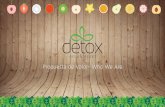 Detox Vegan Reset - Presentación propuesta de valor
