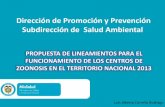 Lineamientos centros de zoonosis Colombia 2013