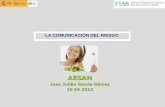 20120419 Jornada DIRCOM AESAN-FIAB. Comunicación del riesgo