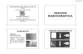 4. imagen radiografica. formacion. calidad