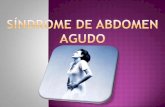 Síndrome de abdomen agudo
