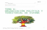 Tema 6 organización política y territorial de españa   alumnos