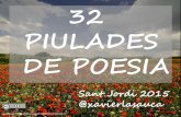 Sant Jordi 2015: 32 piulades de poesia