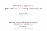 Perspectivas de la economía española