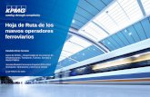 Hoja de Ruta de los nuevos operadores ferroviarios en España