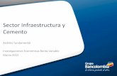 Análisis Sector Infraestructura y Cemento
