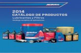 Catálogo de filtros y lubricantes 2014 ACDelco