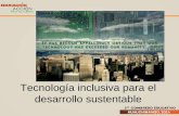 Panel tecnología inclusiva para el desarrollo sustentable