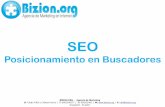 Presentación Bizion.org- Seo Posicionamiento Buscadores