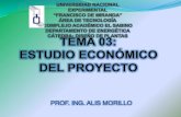 Tema 03.  estudio economico del proyecto