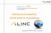 Presencia de la Empresa en Internet - LINC Expopyme 2009