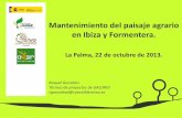 Agropaisales Ibiza y Formentera. Raquel González