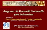 Programa de Desarrollo Sustentable para Indoamérica