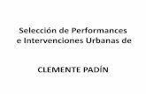 Selección de performances de Clemente Padín