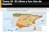 Clima y ríos españoles de guille díaz