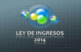 Ley de ingresos 2014 México