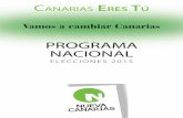 Programa nacional de canarias