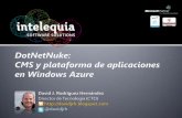 DotNetNuke - CMS y plataforma de aplicaciones en Windows Azure