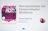 03 de Marzo 2015: Andrés Villarreal - Herramientas del Desarrollador Moderno
