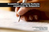 Gramática - pretérito perfecto compuesto de subjuntivo