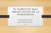 50 inventos mas importantes de la humanidad
