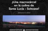 Proyecto Cárcel Santa Lucía