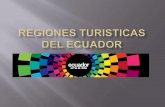 Regiones turisticas del ecuador