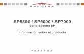 Serie SPECTRA SP - Presentación Comercial
