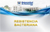 Resistencia bacteriana presentaci