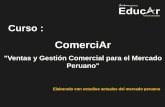 Propuesta ComercAr - Ventas y gestión comercial - EducAr