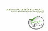Informe Dirección de Gestión Documental dic 2014