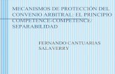 Mecanismos de proteccion del convenio arbitral  (12 06-12) fernando cantuarias salaverry