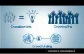 Crowdsourcing y crowdfunding