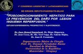 congreso de cirugia Argentina, postcondicionamiento hepatico , isquemia hepatica , Dr Juan Sanguinetti 2012