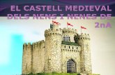 El castell medieval dels nens i nenes de 2nA