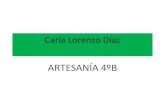 Taller de Artesanía 2011-12. Proyectos de Carla lorenzo
